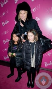 Deborah Lee Furness with daughter Ava Jackman at Barbies closet event