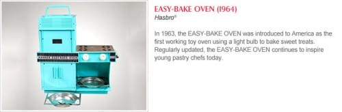 FAO Schwarz Historic Toy Gallery Easy Bake Oven