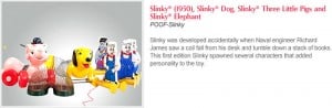 FAO Schwarz Historic Toy Gallery slinky