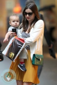 Miranda Kerr and son Flynn in Sydney