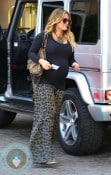 Pregnant Hilary Duff arrives @ the Montage Beverly Hills Hotel 2
