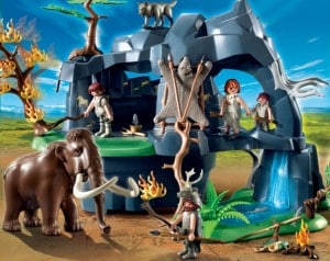 playmobil 2012 Stone Age Cave with Mammoth