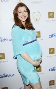 Alyson Hannigan at Rosie Pope Maternity Event LA