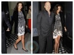 Bruce Willis and pregnant wife Emma Heming at Craigs restaurant