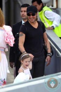 Keith Urban and Sunday Rose in Sydney