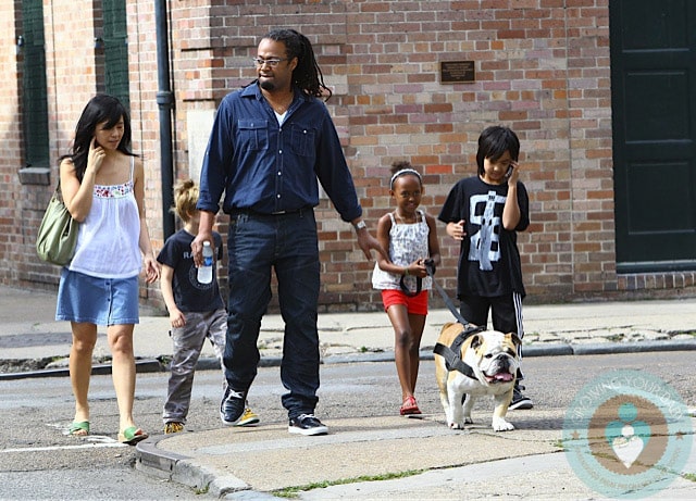 Maddox, Shiloh and Zahara our in New Orleans