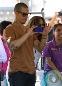 Jennifer Lopez and Casper Smart Easter Bunny