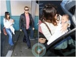 Lindsay Price and Curtis Stone with son Hudson in Sydney