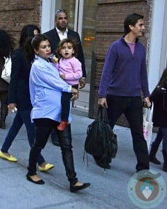 Pregnant Kourtney Kardashian, Scott Disick, Mason Disick out in NYC