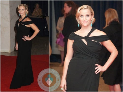 Pregnant Reese Witherspoon At White House Dinner 2012