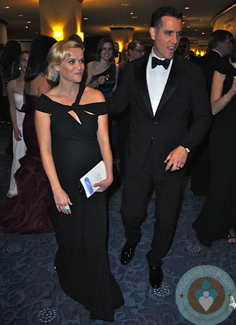 Pregnant Reese Witherspoon, Jim Toth Whitehouse 2012