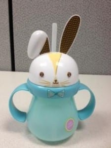 recalled Target Home Bunny Sippy Cup - blue