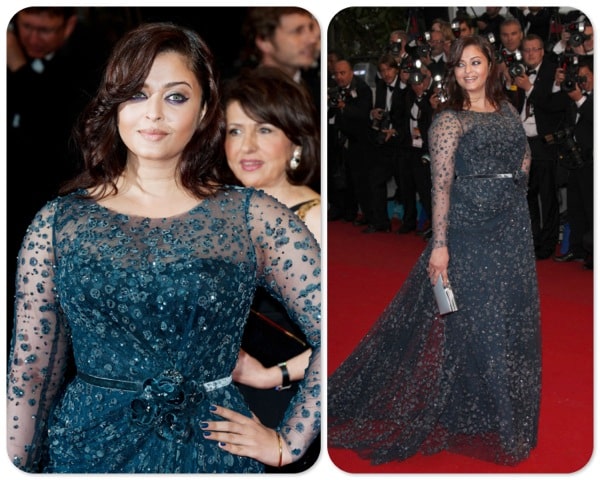 Aishwarya Rai Bachchan red carpet Cannes 2012