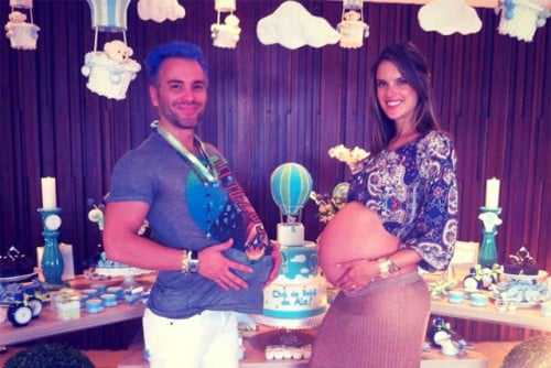 Alessandra ambrosio baby shower