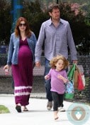 Alyson Hannigan, Alexis Denisof, Satyana Denisof @ the Park LA