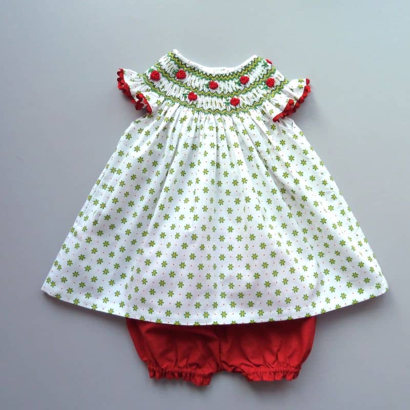sesame street smocked dress