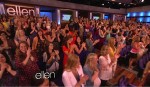 Ellen DeGeneres Mothers day show - pregnant audience