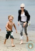 Gwen Stefani, Kingston Rossdale, Marina Del Ray