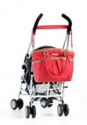 Perry Mackin diaper bag Harper red