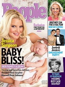 Jessica Simpson Baby Maxwell People cover