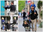 Liev Schreiber, Alexander Schreiber, Sammy Schreiber Park in SoHo