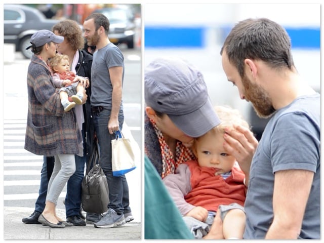 Marion Cotillard, Marcel Canet, Guillaume Canet NYC