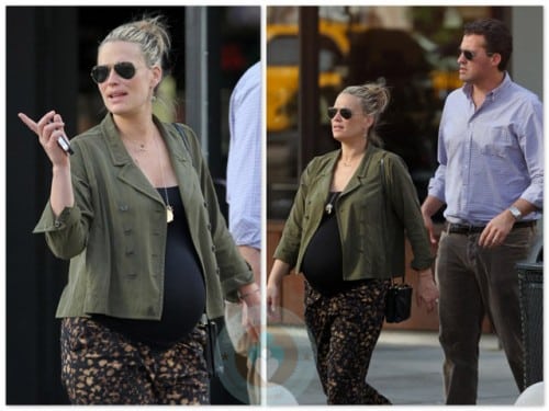Molly Sims and Scott Stuber out in NYC