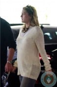 Pregnant Drew Barrymore Medical Center LA