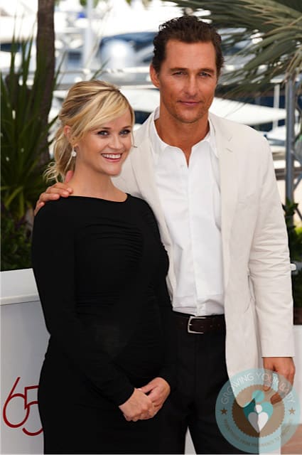 Pregnant Reese Witherspoon, Matthew McConaughey at a photo call for the film 'Mud'