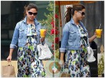 Pregnant Vanessa Lachey out in LA