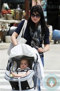 Selma Blair, son Arthur Bleick in LA Orbit G2