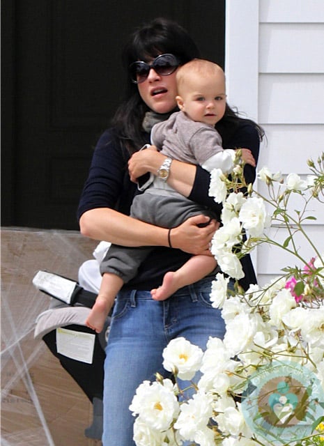 Selma Blair, son Arthur Bleick in LA