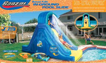 banzai inflatable pool