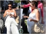 kourtney Kardashian shopping Bel Bambini LA