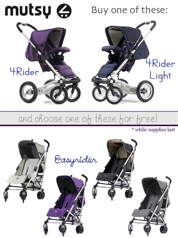 Mutsy Announces Stroller BOGO Promotion 