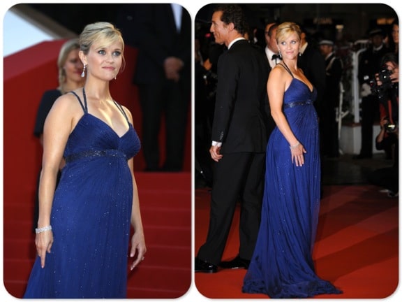 pregnant Reese witherspoon mud premiere Cannes 2012