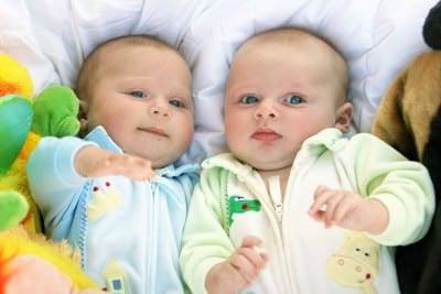 twin babies