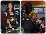 Ali Landry with son Marcelo Monteverde, Estela Monteverde LAX