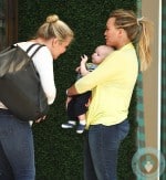 Hilary Duff, Luca Comrie shopping on Robertson