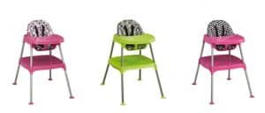 Image of recalled EvenFlo high chair