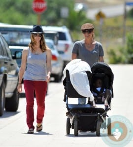 Jillian Michaels, Heidi Rhoades, Phoenix, daughter Lukensia, LA