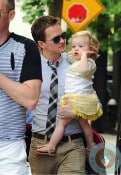 Neil Patrick Harris, daughter Harper NYC