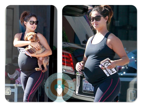 Pregnant Vanessa Lachey out in LA