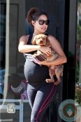 Pregnant Vanessa Minnillo Lachey LA