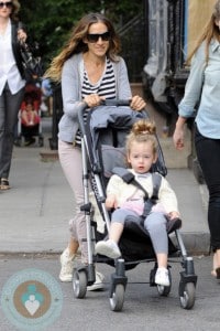 Sarah Jessica Parker, daughter Tabitha NYC Cybex