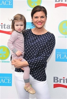 Tiffani Thiessen, Harper at 2012 Baby Buggy Bedtime Bash