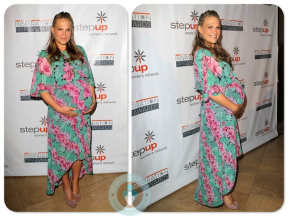 Very Pregnant Molly Sims Step Up Womens Network 9h Annual Inspiration Awards Luncheon