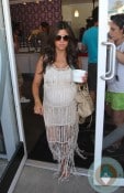 pregnant Kourtney Kardashian out in LA