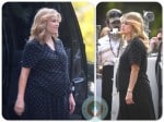 pregnant reese witherspoon on set in Georgia