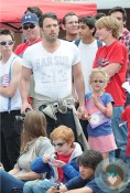 Ben Affleck, Violet Affleck fourth of July